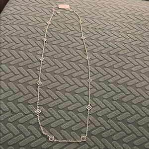 Kendra Scott Silver Geometric Necklace